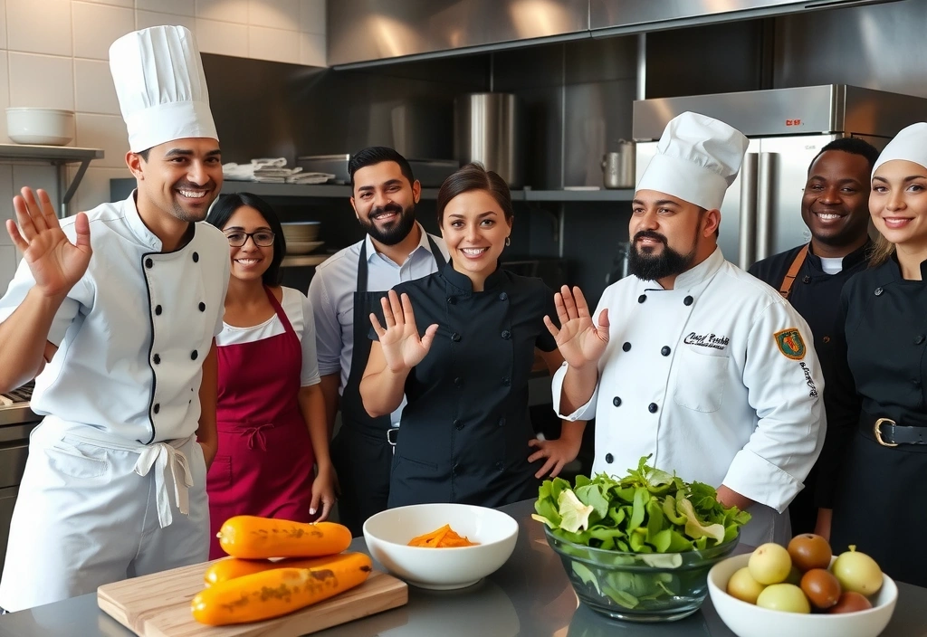 Équipe souriante de Lyonchefvb prête à aider les clients