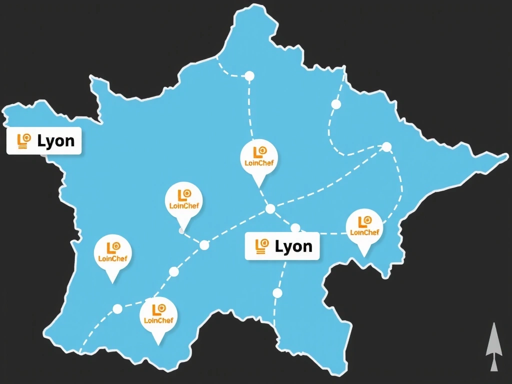 Carte de couverture de livraison Lyonchefvb