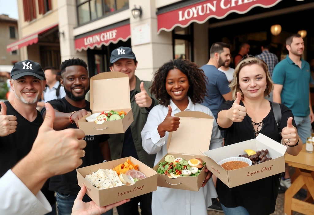 Avis clients satisfaits partageant leurs expériences avec Lyonchefvb