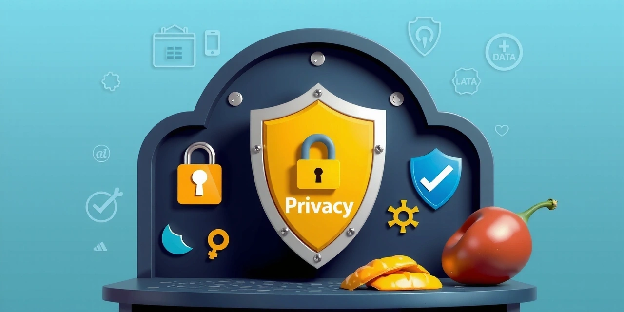 Illustration de la confidentialité des données sur Lyonchefvb